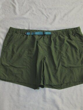 REI Co-op Trail Shorts Mens 3XL Trailmade Amphib Ripstop Belted Gorpcore Hiking